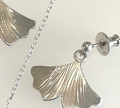  	Botanical Silver Jewellery ~ Pendant & Ear-ring set in a Day                                       ** New Workshop ** 